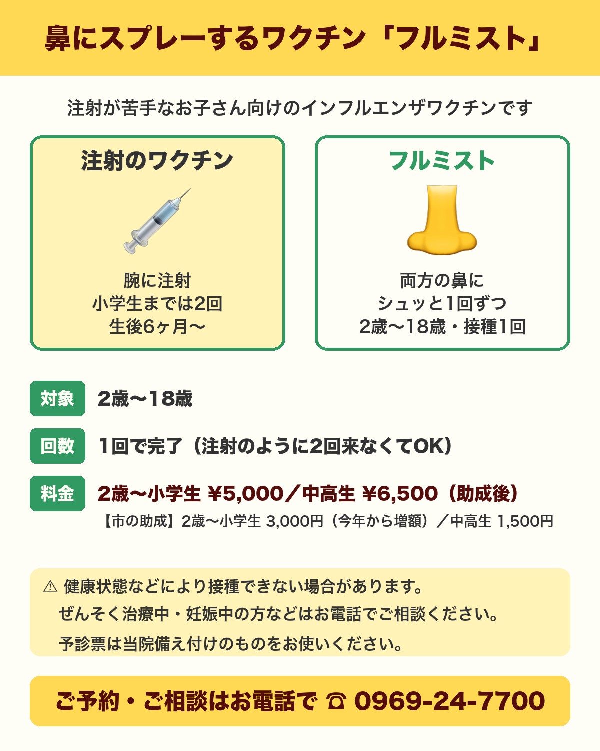 フルミストのご案内